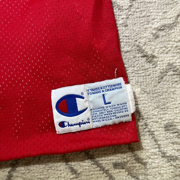 OHIO STATE champion basketball jersey men’s large reversible red white - Picture 3 of 8